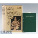 2x G E M Skues Fishing Books – “VC” (Val Conson of The Fishing Gazette) “Silk, Fur and Feather: