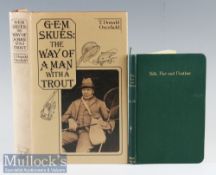 2x G E M Skues Fishing Books – “VC” (Val Conson of The Fishing Gazette) “Silk, Fur and Feather: