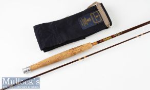 Good Hardy’s Made in England “Fibalite Perfection” brook trout fly rod-7ft 2in 2pc line 4# - good