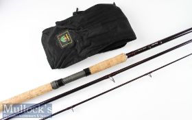 Fine Daiwa Made In England “Exceler” carbon spinning rod Model EX1303HS c2018 - 13ft 3pc – wt 10-