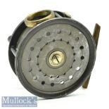 J S Sharpe of Aberdeen 4” The Scottie alloy fly reel in Perfect style, with cooper O ring line