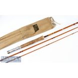Good J S Sharpe Ltd Aberdeen Scottie Brand “The Aberdeen” split cane trout fly rod made for Farlow
