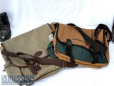 2x unused fishing tackle bags to incl Ron Thompson lightweight overall 13x 14” and a large canvas
