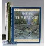 Collection of fishing books by Robin Armstrong and other authors (3) – 2x Robin Armstrong - “Under