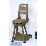 Bergara “Stag All-Terrain Spin Seat” – fully adjustable seat in the original canvas bag c/w