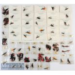 Selection of 80x Sea Trout flies in packaging all appear unused, together with 24x Fosters of