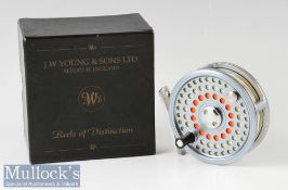 J W Young & Sons Jubilee Reels of Distinction 5200 fly reel with perforated construction, perforated