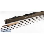 Fine as new Greys Alnwick “The Streamflex” carbon trout travel fly rod c2018 – 10ft 3pc line 5# -