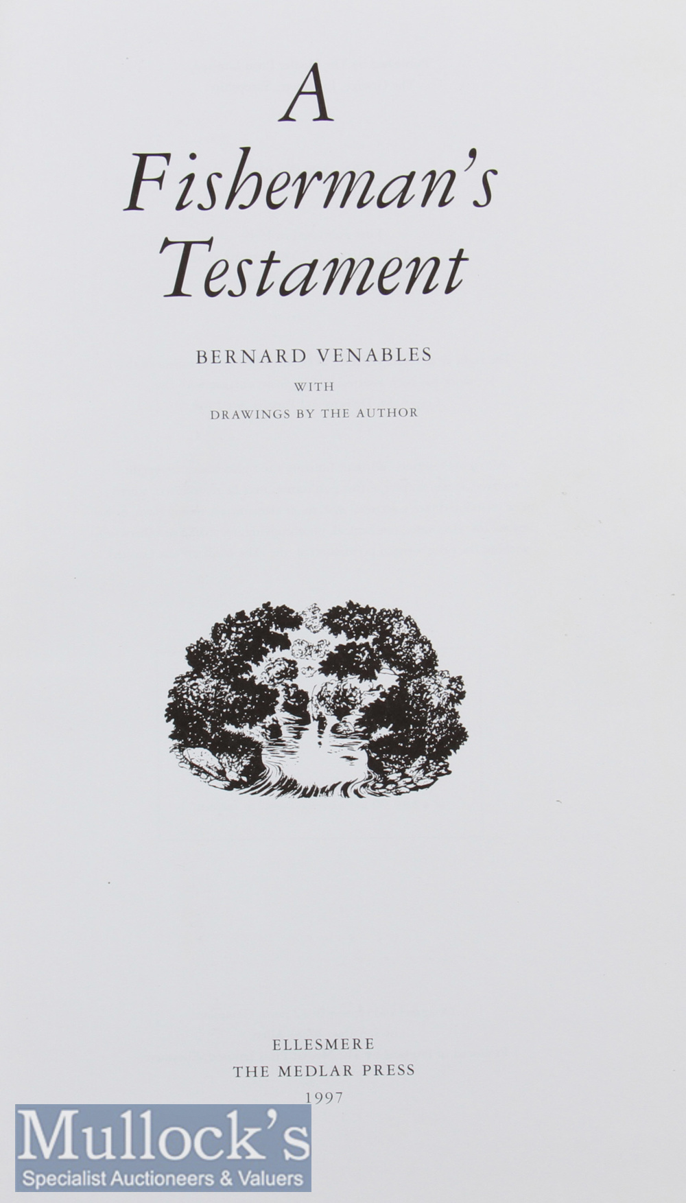 Venables, Bernard - “A Fisherman’s Testament” ltd ed reprint of the original 1949 - published by The - Image 2 of 3