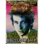 Bob Dylan ‘Don’t Look Back’ UK Movie Poster 1970s by X3 Posters measures 64x45cm approx. together