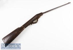 Antique early Gem .177 calibre break-barrel air rifle German made^ c1890 early octagonal barrel^