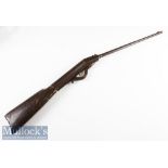 Antique early Gem .177 calibre break-barrel air rifle German made^ c1890 early octagonal barrel^