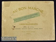 Bon Marche (leading Store in Paris^ still exists)^ 1914 Furniture Catalogue A most attractive 40