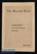 Americana – The Missouri River and Its Utmost Source Book by J V Brower 1897 2nd edition limited