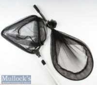 2x Extendable Landing Nets to include a Leeda example handle measuring 64cm extended^ head