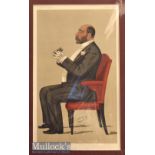 Reuben David Sassoon (1835-1905) Vanity Fair Colour Print was a businessman with numerous