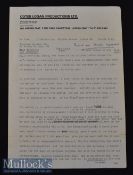 Peter Cotes – Original Director of ‘The Mousetrap’ Signed Typed Letter - inscribed ‘Personal and