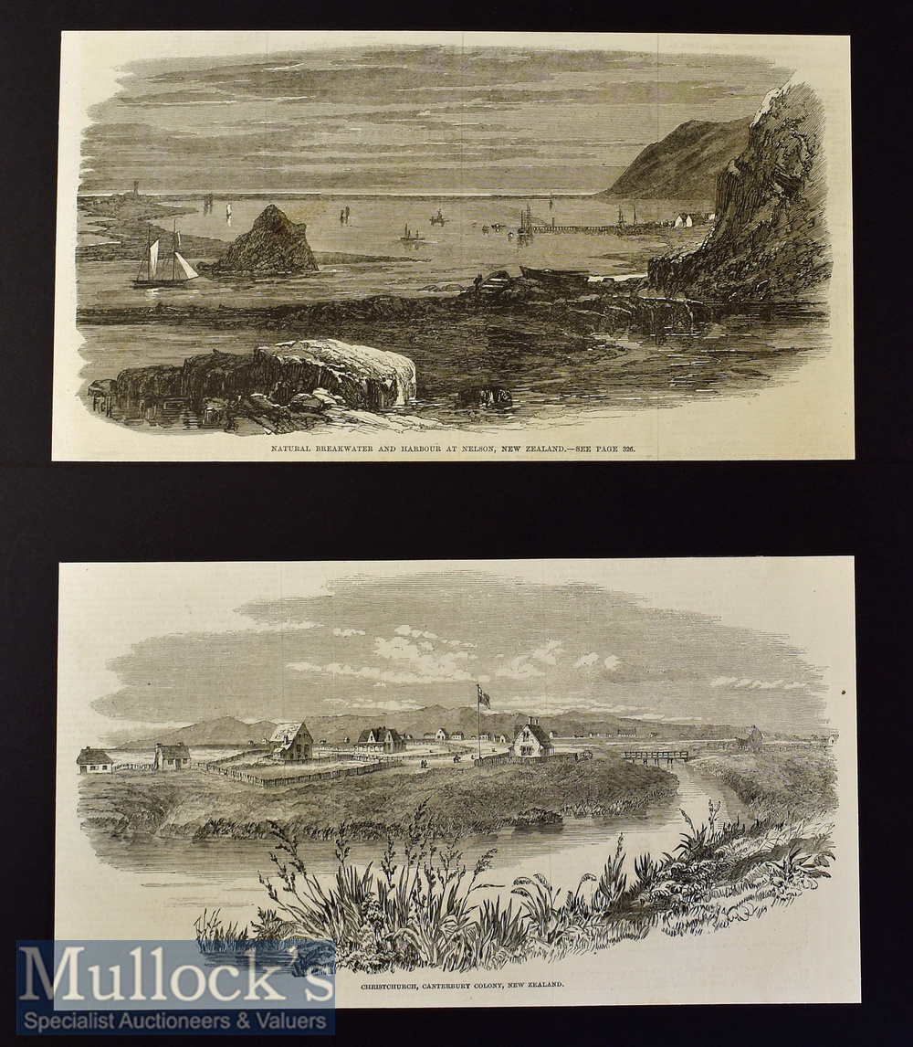 Selection of New Zealand Woodblock Prints - Image 2 of 4