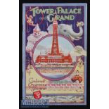 Blackpool Tower & Winter Gardens. Programme Souvenir 1930 A very beautiful souvenir publication of
