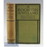 Francis Francis – A Book on Angling^ 1920^ with coloured plates of salmon flies with other