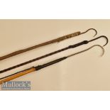 Selection of Gaffs and Tailers to include cane and wood handled (3) plus 2x unnamed tailers (5)