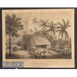 1830s Le Chef-Palou ‘Tonga-Tabou’ Engravings both mounted measure 49x36cm (2)