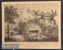 1830s Le Chef-Palou ‘Tonga-Tabou’ Engravings both mounted measure 49x36cm (2)