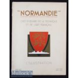 Maritime - “SS Normandie” The Most Beautiful Ocean Liner Ever Constructed Special Souvenir