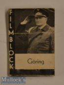 WWII Herman Göring ‘Filmblock’ Flicker Book depicts him saluting^ in black and white^