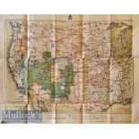 USA Map - 1881 Progress Map of the US Geographical Survey-West of the 100th Meridian to accompany