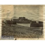 India & Punjab - Original 19th century albumen photo of Jumrood Fort built by Sikh general Hari