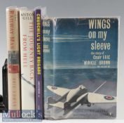 Selection of Military / World War Books to include a signed Churchill’s Light Brigade 2004^ unsigned