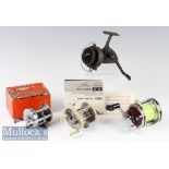 Mixed Fishing Reel Selection (4) including Shakespeare Criterion 1960 Model HD with box^ Shakespeare