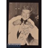 Liberace Signed Photograph a black and white photograph with black ink ‘Liberace love 1978’ with a