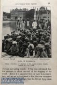 India – Golden Temple Print Original print showing school boys of Amritsar at the Sikhs sacred tank^