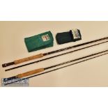 Shakespeare Rods (2) to include Professional Fly 9ft 3in carbon 2 piece rod 6-7in very good