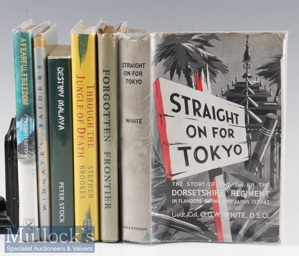 Selection of Military / Maritime Books to include Signed Destiny Malaya 1951^ A Fearful Freedom