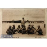 India & Punjab – Sikh Prisoners WWI A vintage antique postcard showing a Sikh and Hindu prisoners at