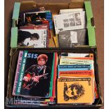 Quantity of 80s and 90s Bob Dylan Fanzines/Magazines to include ‘The Telegraph’ 23-56^ ‘Isis 21-