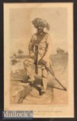 India & Punjab – A Muzbee Sikh Colour Print entitled Native Officer of the Punjab Pioneers^