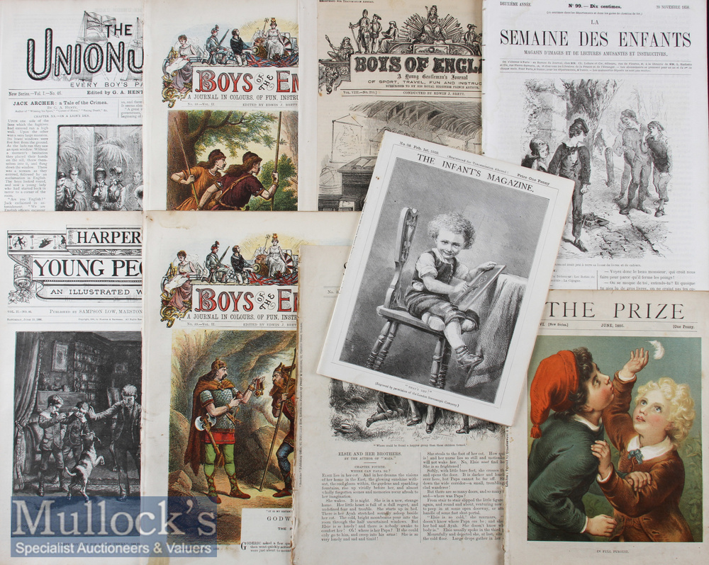 Assorted Victorian Comics / Magazines from 1859s TO 1890s consisting of; Boys of England 1870. ( - Image 2 of 2