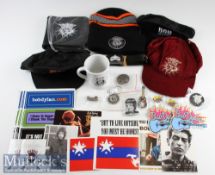 Selection of Bob Dylan Ephemera to include Stickers and Postcards with sticker sheets featuring ‘I’
