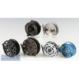 Mixed Centrepin Fly Reel Selection (6) including Mordex Major^ Angler Scout 8-80^ Milbro-Solite