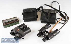 Vintage Military ‘Liberman & Gortz 20x’ Binoculars made in Germany with original case^ together with