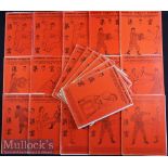 Selection of 1958 Chinese Kung-Fu Karato (Atado) Folders – Leong Fu System of Self- Defence with