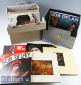 Selection of Bob Dylan Vinyl Records to include The Little White Wonder (3)^ Rare Batch of little