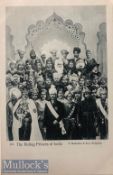 India & Punjab – Sikh Princes of India A vintage antique postcard showing a Indian Princes including