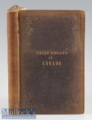 1855 Colonial Canada - A Scarce original publication in one book with 2 bound Prize Essays: