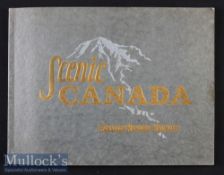 Canada - Scenic Canada by The Canadian National Railway Circa 1920s Souvenir Publication - a large