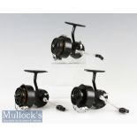2x Mitchell 314 Spinning Reels full bail arm LHW French made and a CAP spinning reel with full